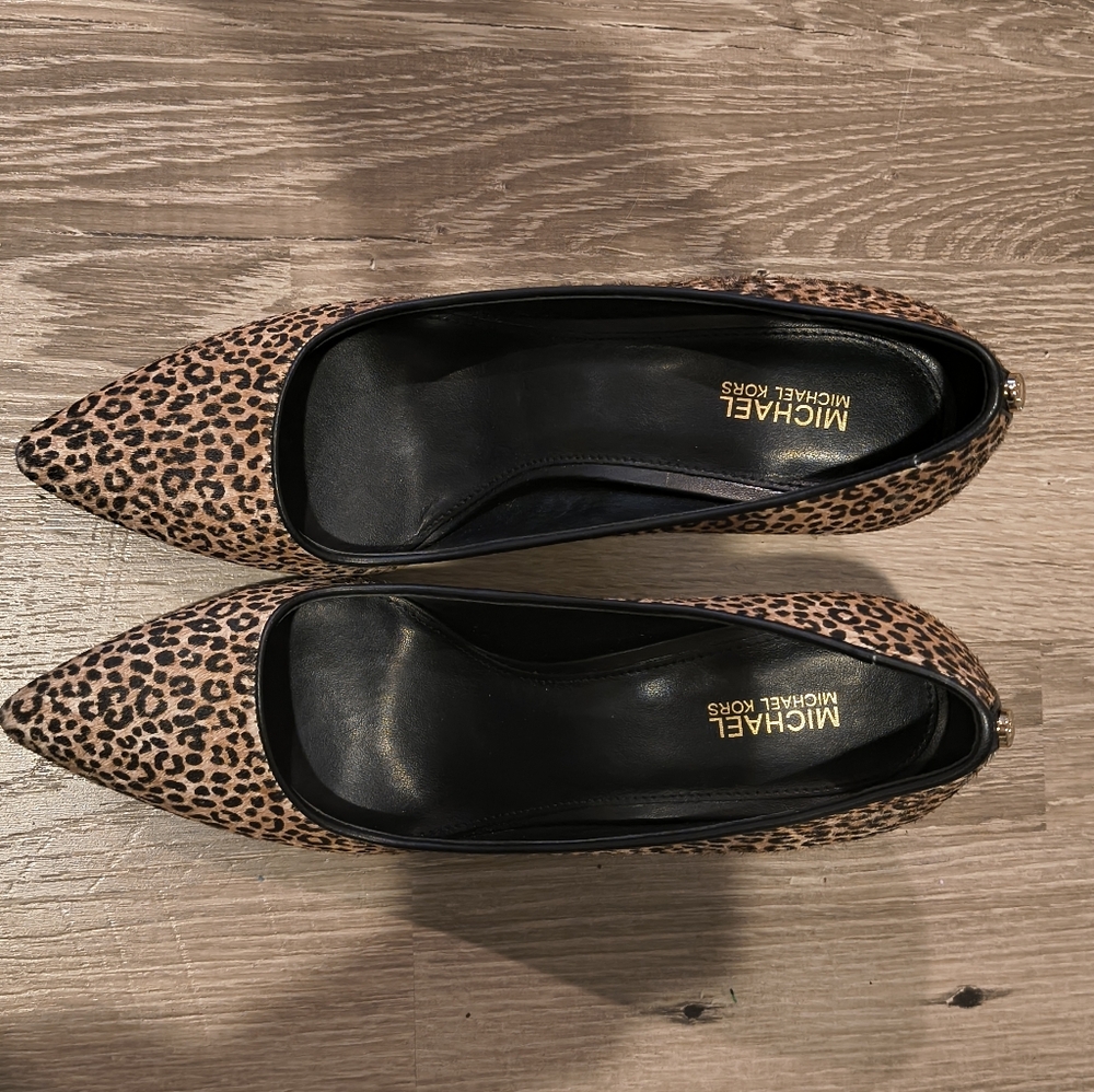 Michael Kors Leopard Print Heels - Picture 6 of 7
